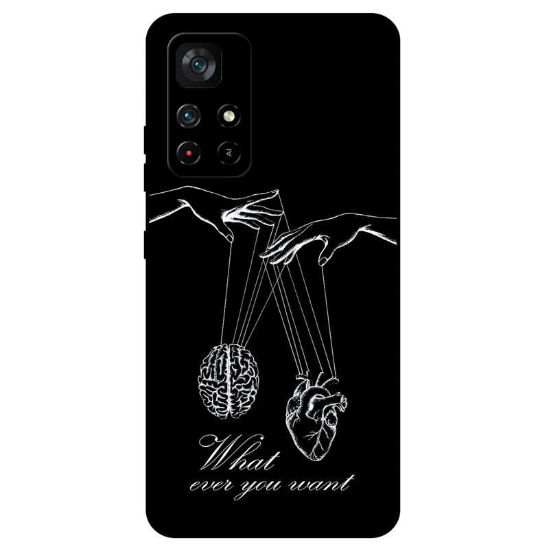 کاور مگافون طرح فکر و احساس مدل 1899 مناسب برای گوشی موبایل شیائومی Poco M4 Pro 5G 