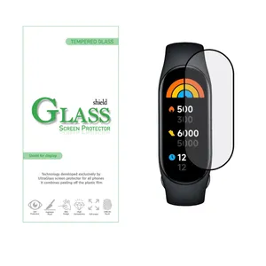 محافظ صفحه نمایش شیلد گلس مدل PMMA مناسب برای مچ بند هوشمند شیائومی Mi Band 7