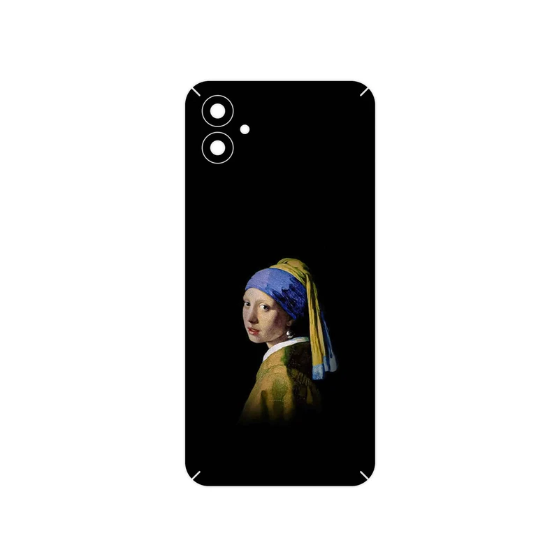 برچسب پوششی ماهوت مدل Girl with a Pearl Earring of Vermeer مناسب برای گوشی موبایل سامسونگ Galaxy A04e