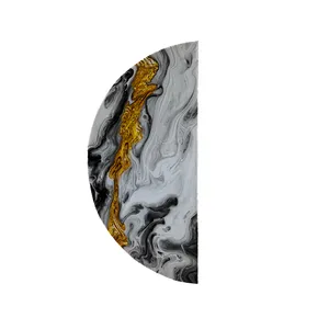 پادری مدل نیم دایره طرح سنگ کد 8625 سایز 90×45 سانتی متر