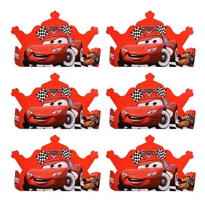 تاج تولد مدل ماشین ها بسته 6 عددی