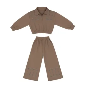 ست سویشرت و شلوار دخترانه مدل 501092G