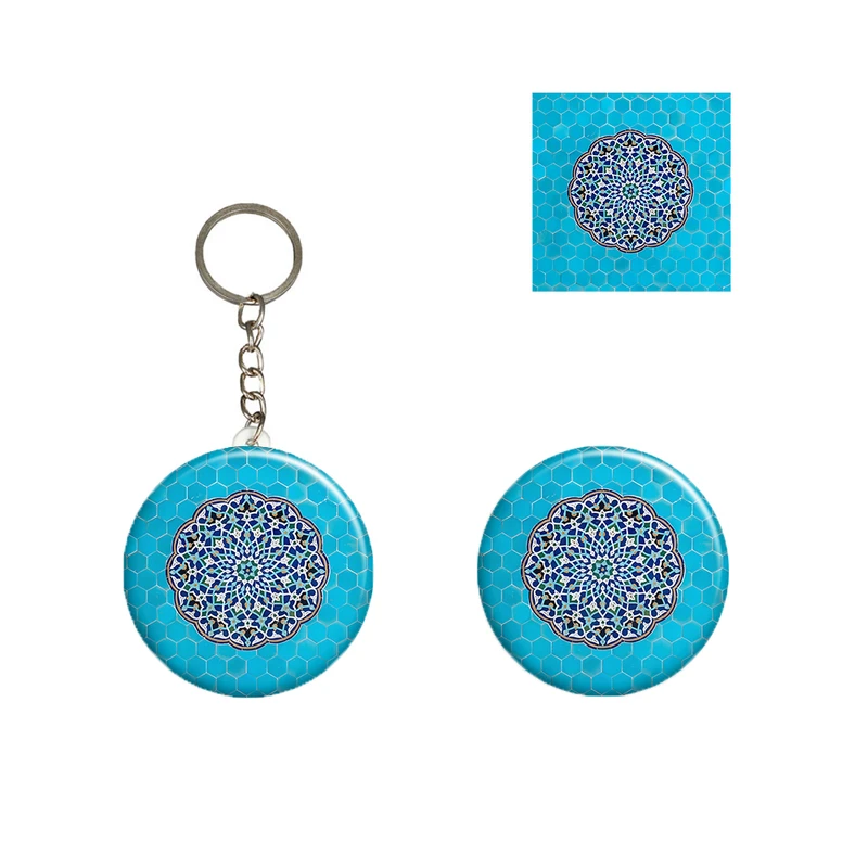 پیکسل مدل کاشی سنتی کد A1 به همراه جاکلیدی و استیکر