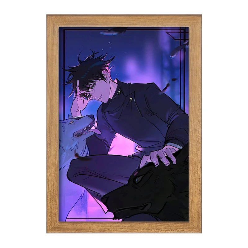 تابلو خندالو مدل فوشیگورو مگومی انیمه جوجوتسو کایزن  کد 11101