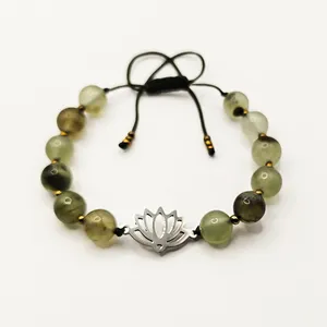 دستبند سنگی زنانه مدل یاسمینا 