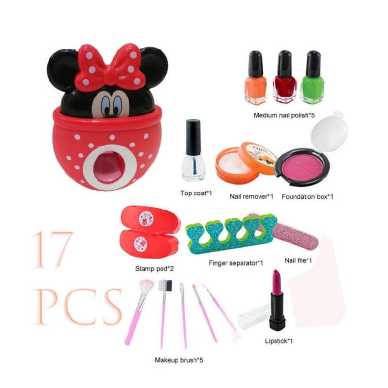 ست اسباب بازی لوازم آرایشی مدل استمپر ناخن