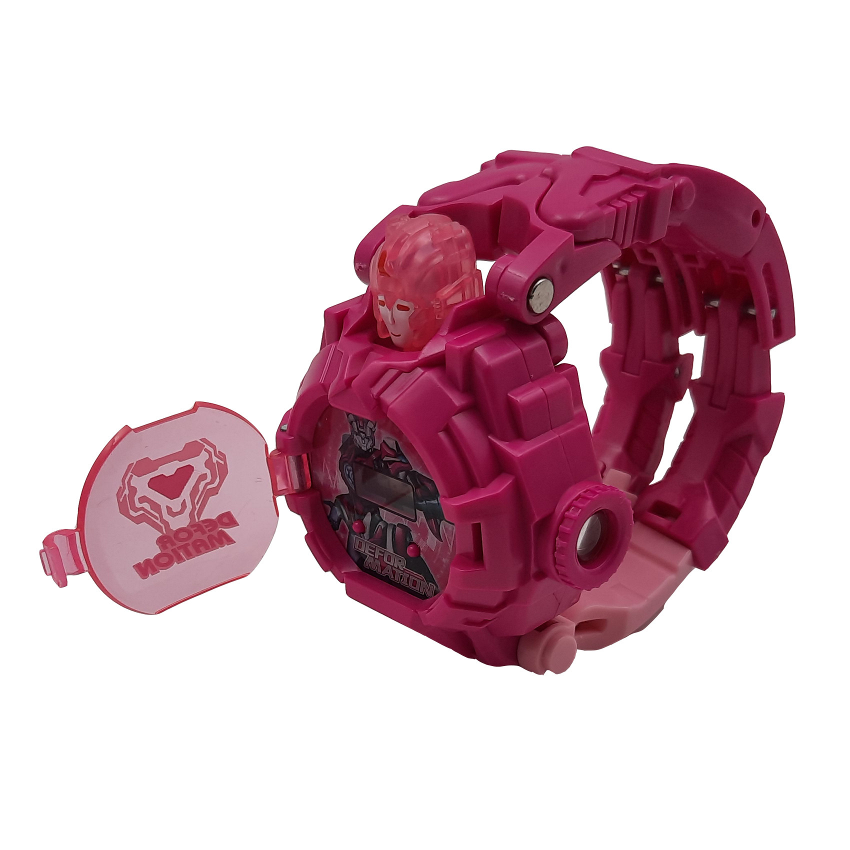 ساعت مچی دیجیتال طرح دیفور میشن مدل ROBAT-03