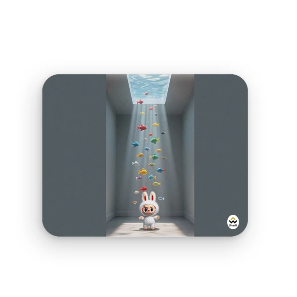 ماوس پد شادیت مدل لبوبو کد 013 سایز 24*19 سانتی متر