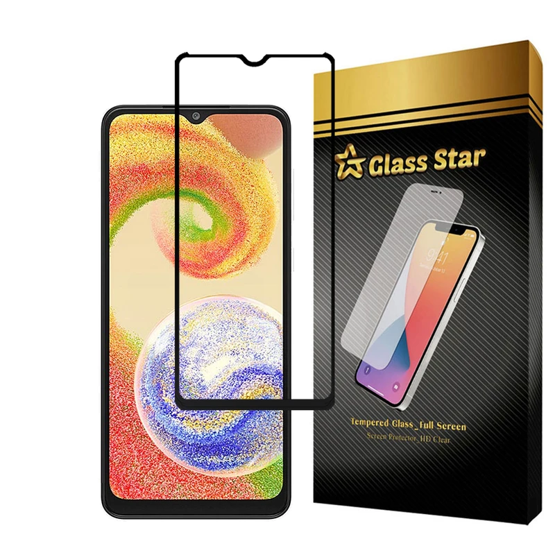 محافظ صفحه نمایش گلس استار مدل FULPLUSS مناسب برای گوشی موبایل سامسونگ   Galaxy A04