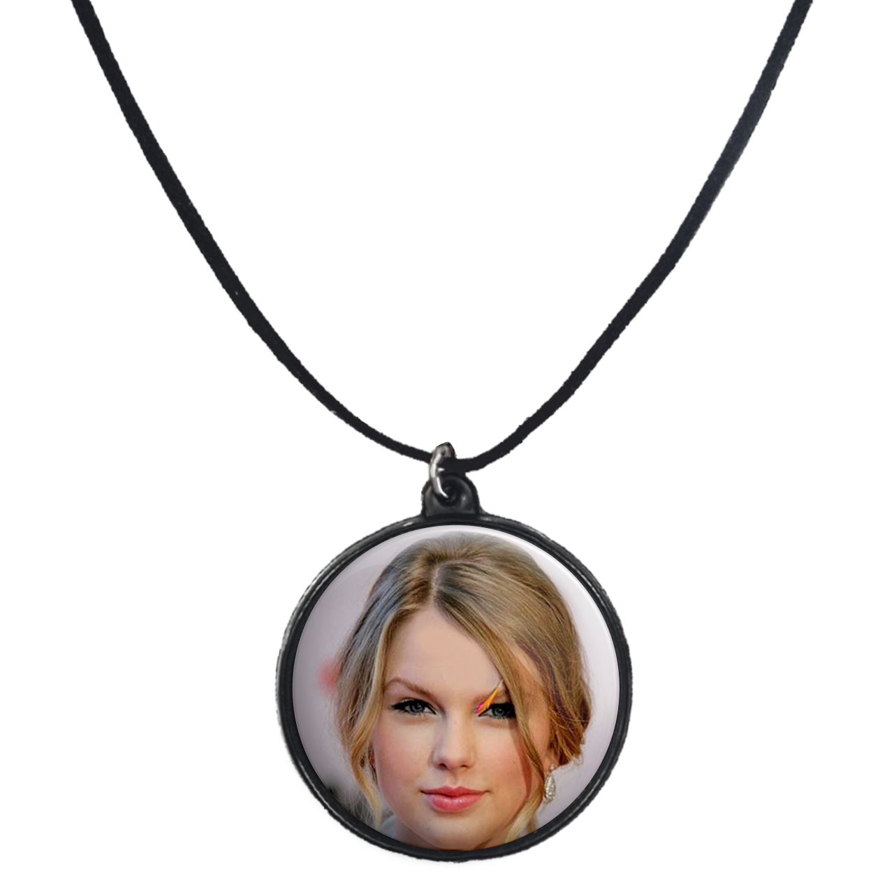 گردنبند پرمانه طرح تیلور سویفت کد pmb.2234 مدل دو طرفه