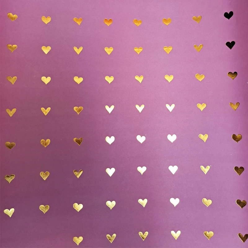 کاغذ کادو مدل قلب کد pn بسته 3 عددی