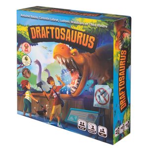 نقد و بررسی بازی فکری دایورژن مدل Draftosaurus توسط خریداران