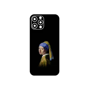 MAHOOT Girl with a Pearl Earring of Vermeer Cover Sticker for Apple iPhone 12 Pro Max