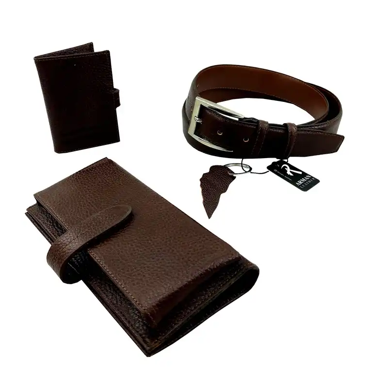 ست هدیه چرم آرمان مدل 550 فلوتر