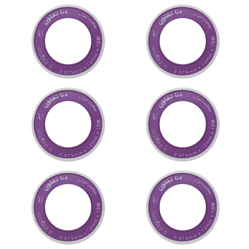 نوار تفلون دنا مدل DN-10 بسته 6 عددی