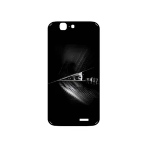MAHOOT Black Portrait Cover Sticker for Huawei Ascend G7