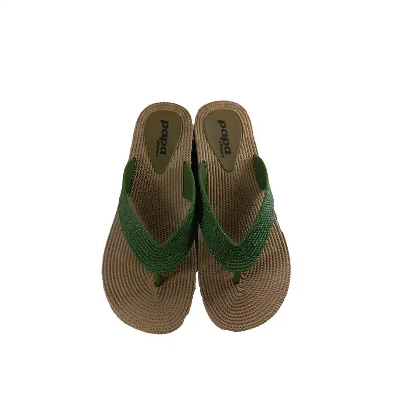 دمپایی لاانگشتی زنانه پاپا مدل ترمه