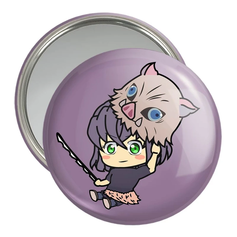 آینه جیبی خندالو مدل اینوسکه انیمه شیطان کش  کد 13695