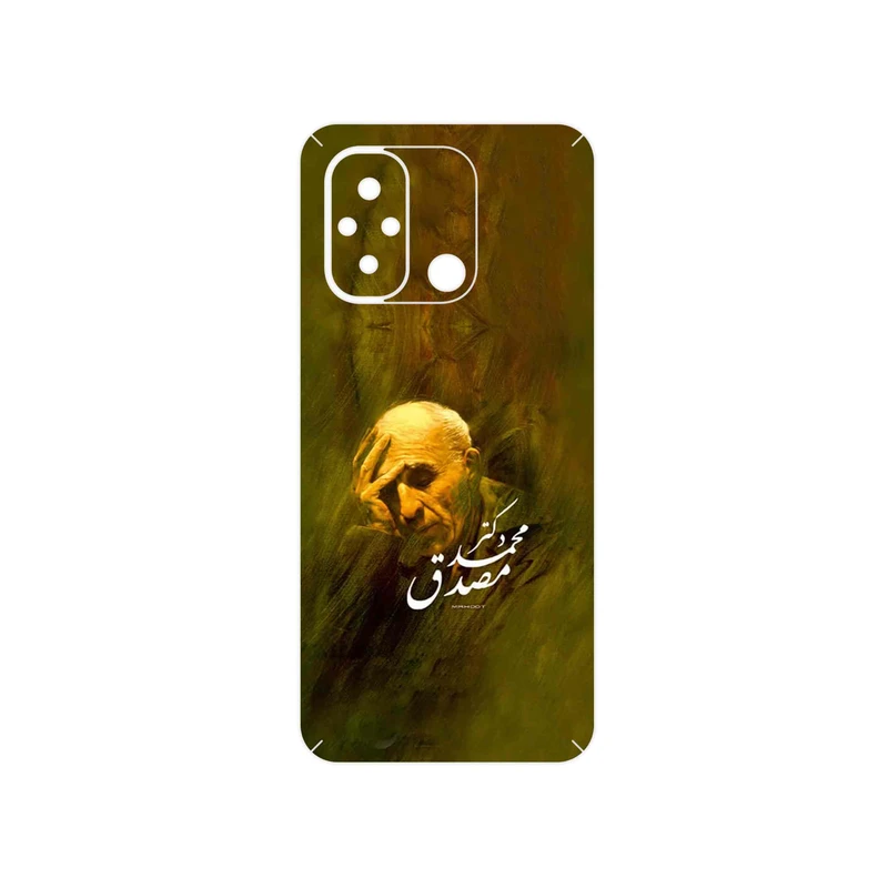 برچسب پوششی ماهوت مدل Dr_Mosadeq مناسب برای گوشی موبایل شیائومی Redmi 12C