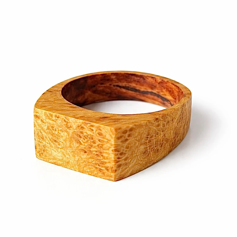انگشتر مردانه مدل چوبی دستساز