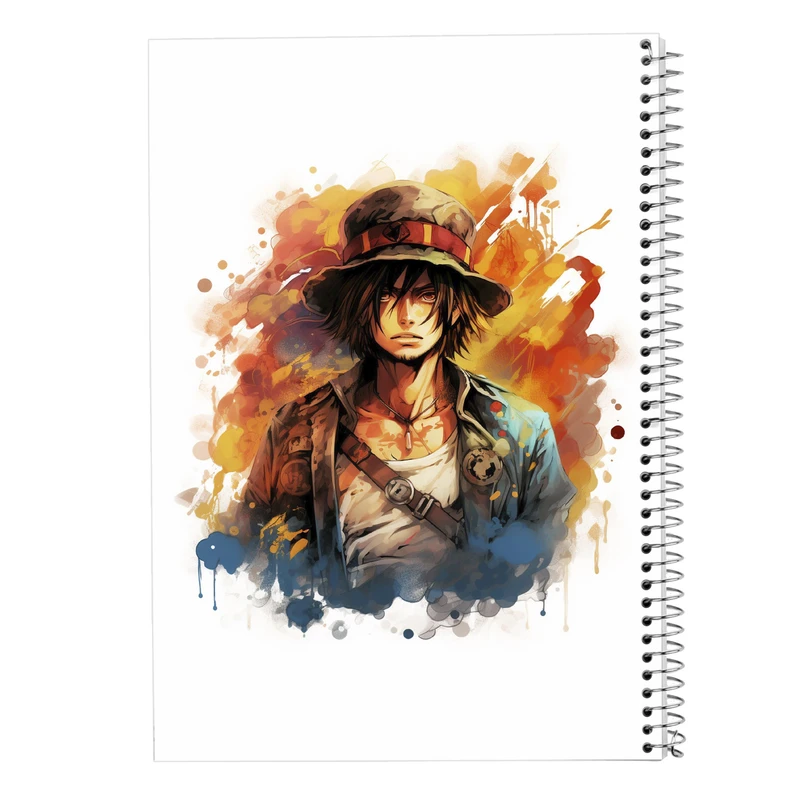 دفتر مشق 100 برگ مدوپد مدل وان پیس One Piece کد DF11656