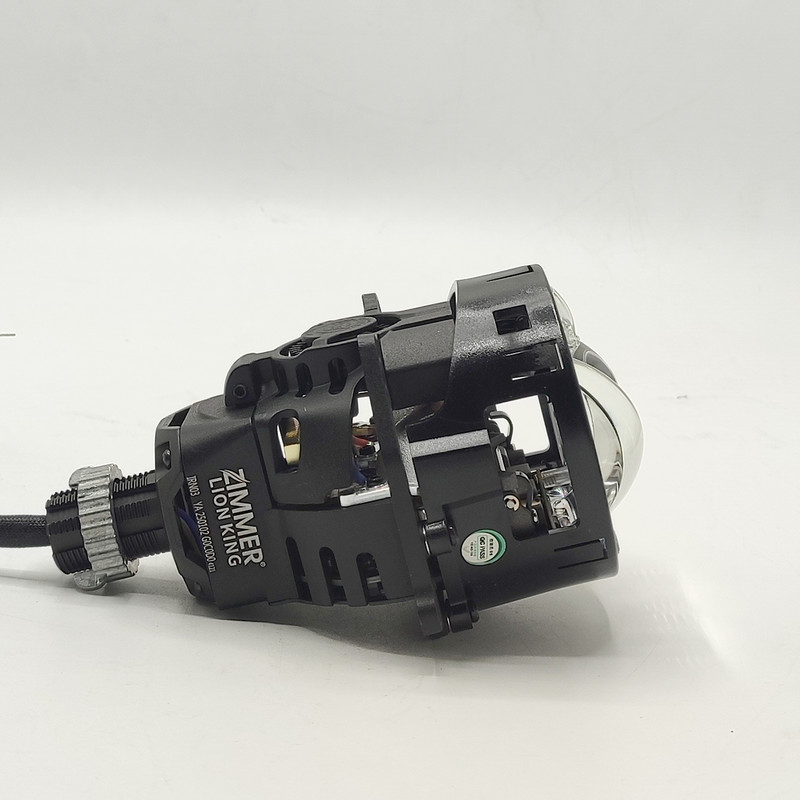 لنز چراغ خودرو پنج حالته زیمر مدل LION KING پایه دو کنتاکت بسته دو عددی