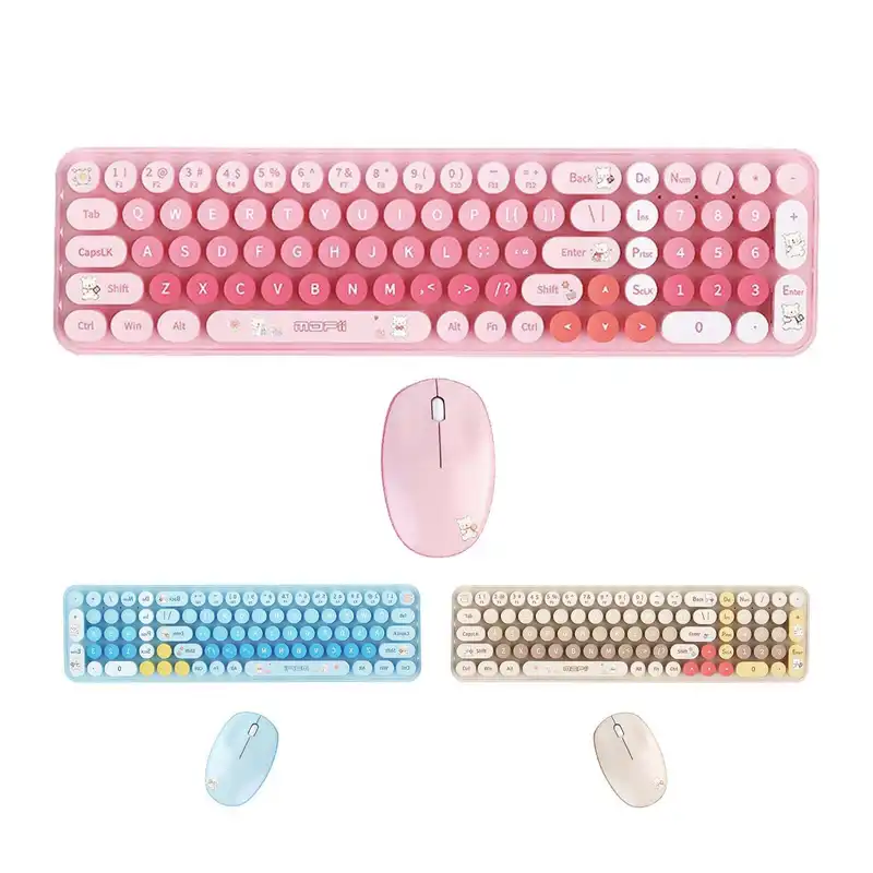 کیبورد و ماوس بی سیم مافی مدل Baby Bear