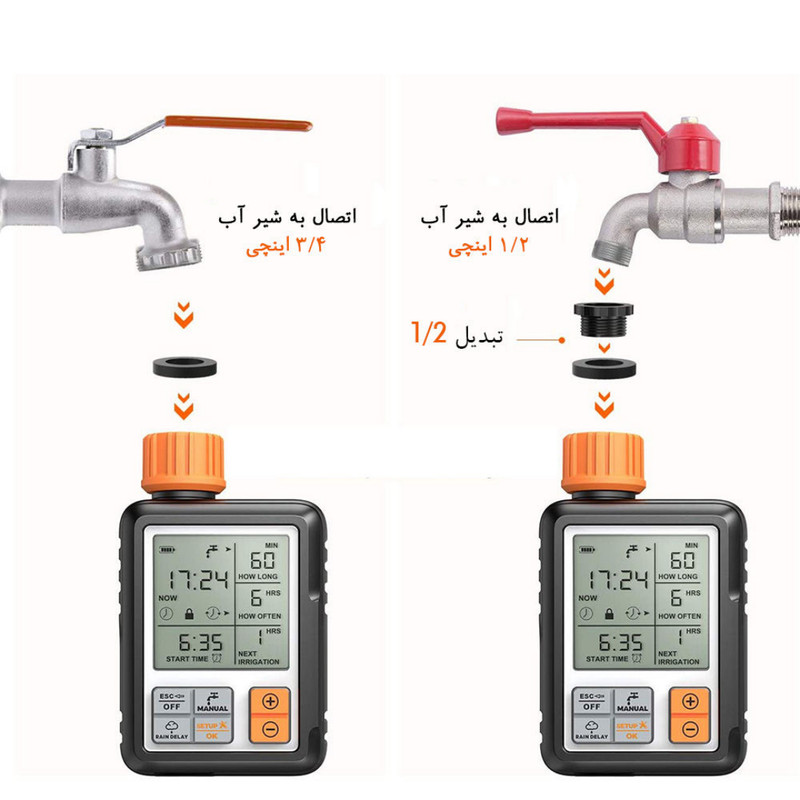 تایمر آبیاری مدل IRRIGATION