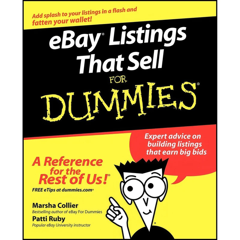 کتاب eBay Listings That Sell For Dummies اثر Marsha Collier انتشارات John Wiley  Sons
