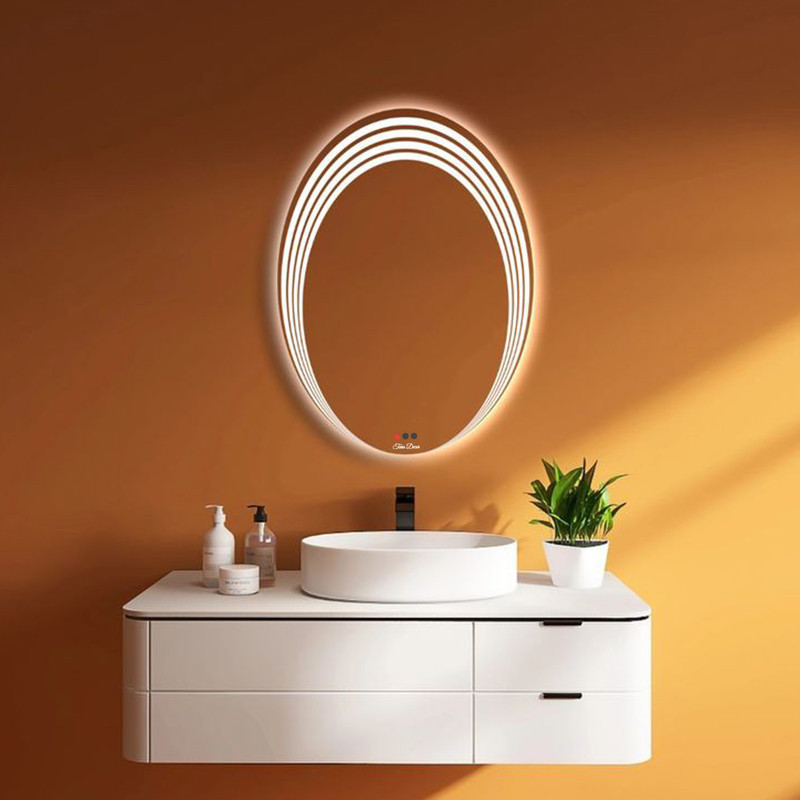 آینه سرویس بهداشتی تارا دکور مدل حرکتی کد ic170