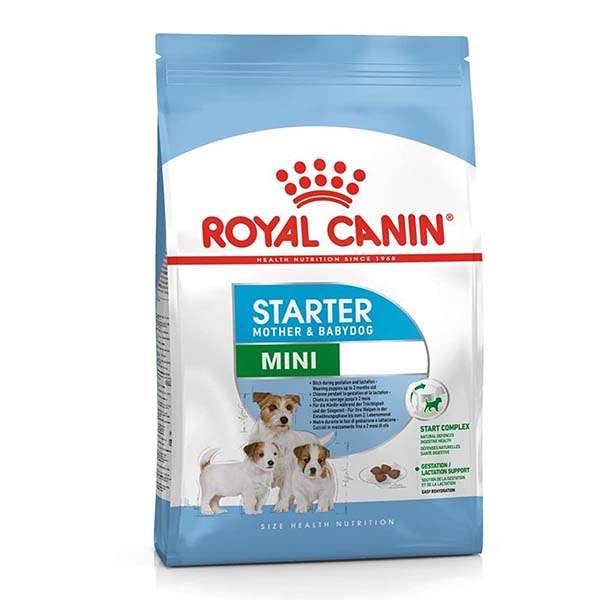 غذا خشک سگ رویال کنین مدل mini starter وزن 1 کیلوگرم