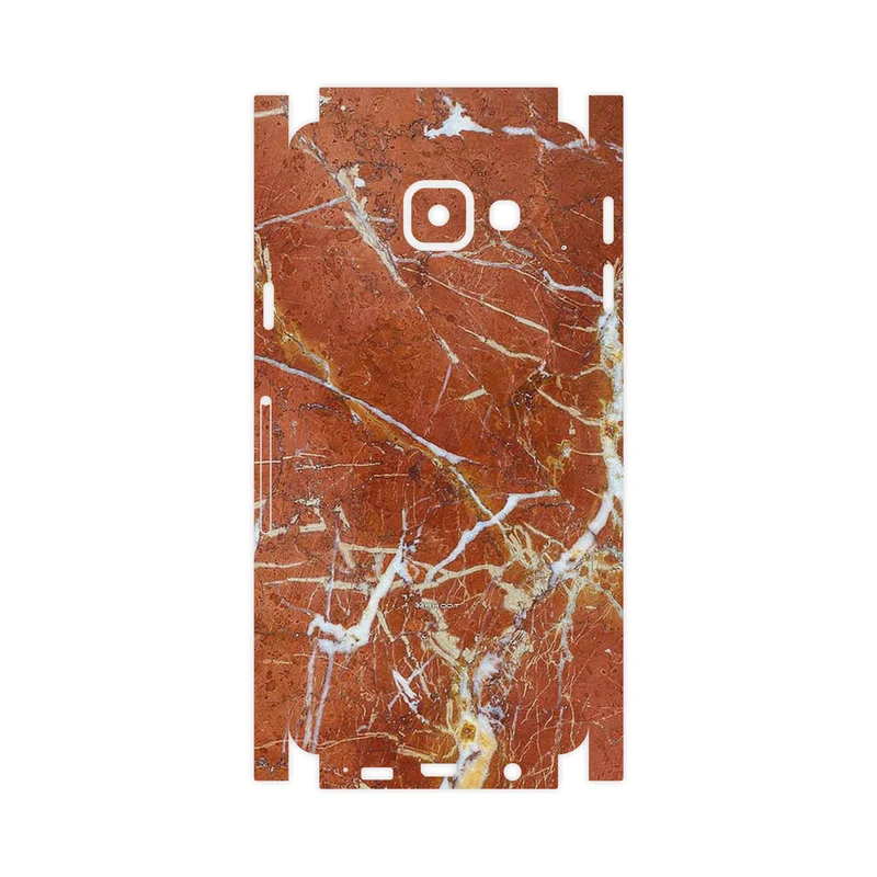 برچسب پوششی ماهوت مدل Red Marble-FullSkin مناسب برای گوشی موبایل سامسونگ Galaxy A3 2016