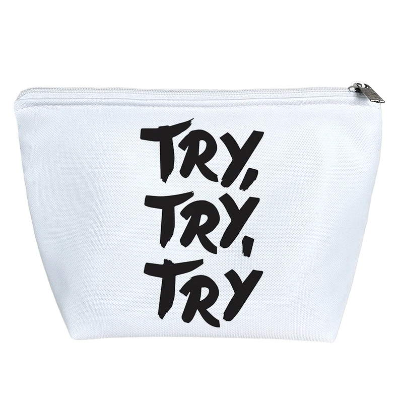 کیف لوازم آرایش دخترانه خندالو مدل Try Try Try کد 6570