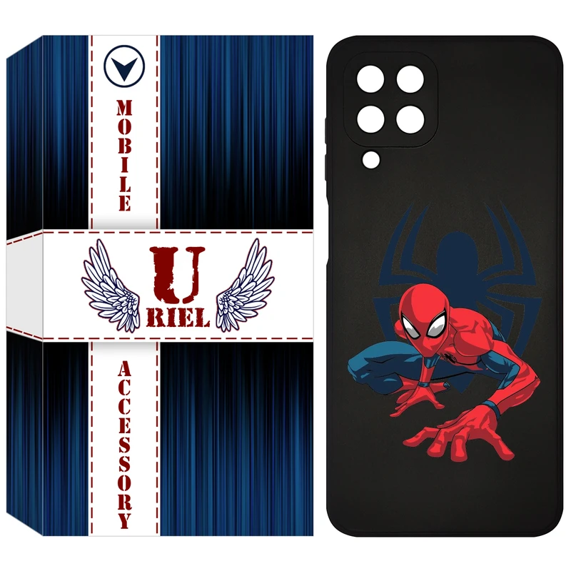 کاور یوریل قاب مدل KSH کد 75 طرح اسپایدرمن مناسب برای گوشی موبایل سامسونگ Galaxy M33