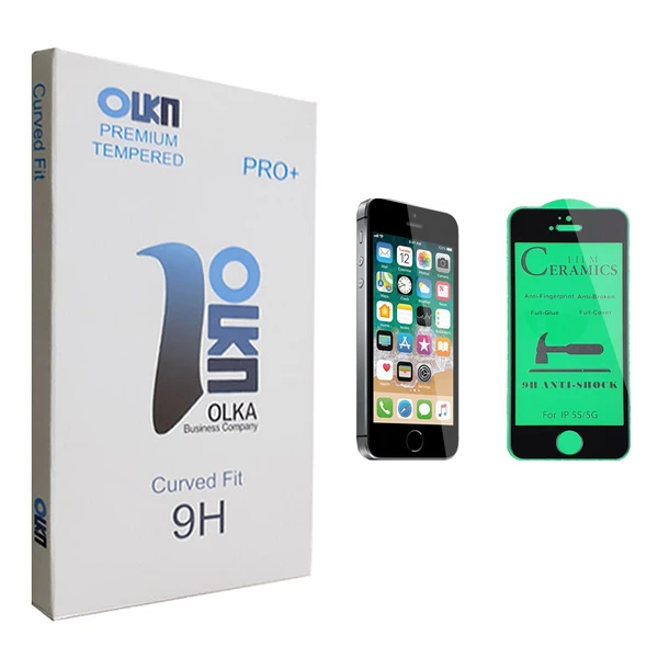 محافظ صفحه نمایش سرامیکی الکا مدل +PRO مناسب برای گوشی موبایل اپل iPhone SE 2016