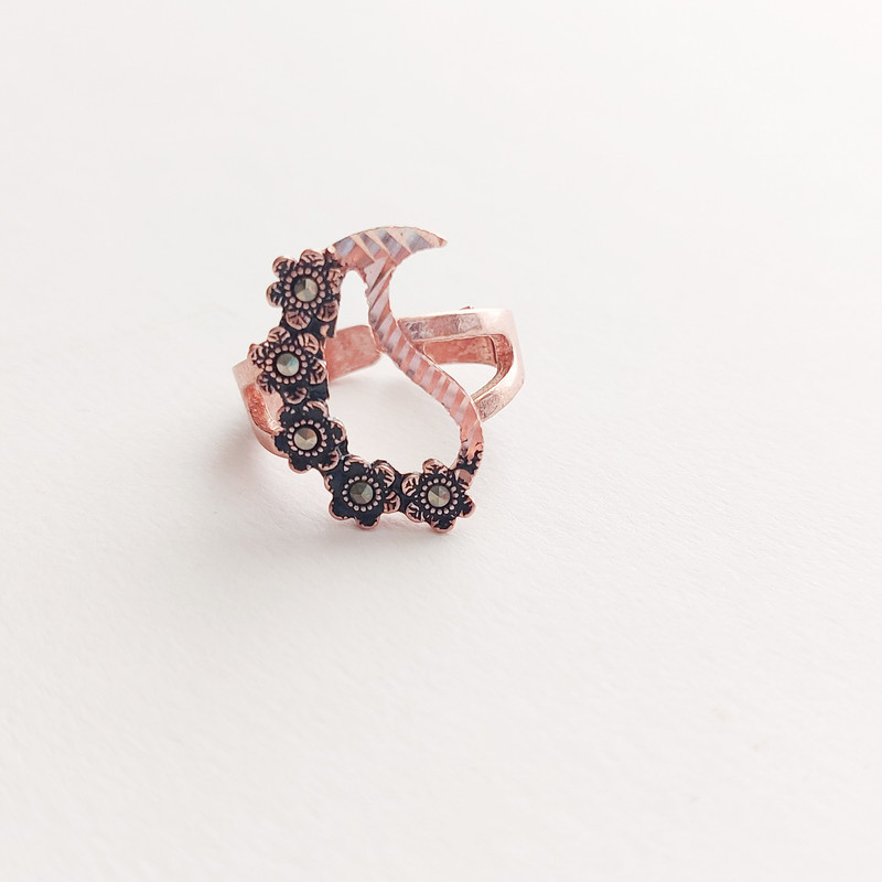 نیم ست زنانه مدل مسی ترنج کد 02 نیم ست زنانه مدل مسی ترنج کد 02