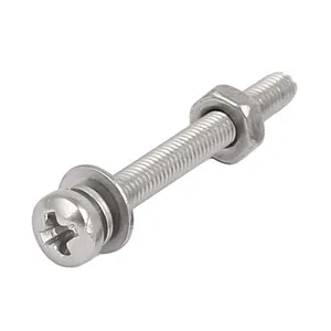 پیچ و مهره مدل PMV1025 بسته 10 عددی