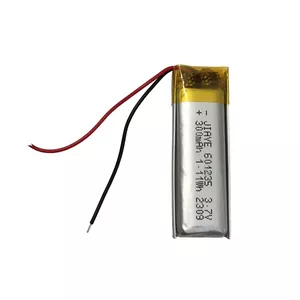 باتری لیتیومی مدل 601235 ظرفیت 300 میلی آمپر ساعت