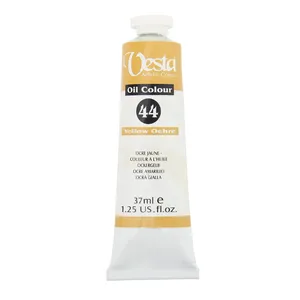 رنگ روغن وستا مدل Yellow Ochre 44 حجم 37 میلی لیتر