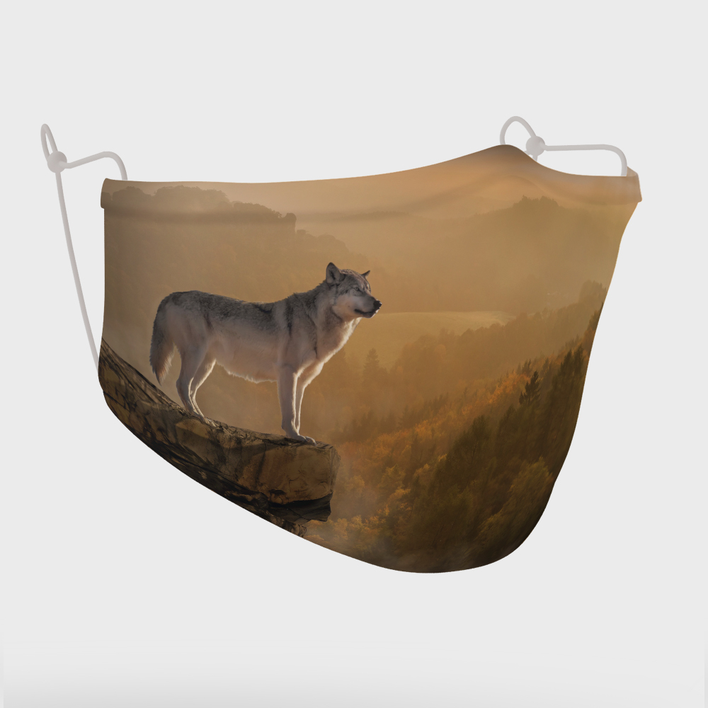 ماسک تزیینی مدل گرگ کد 052