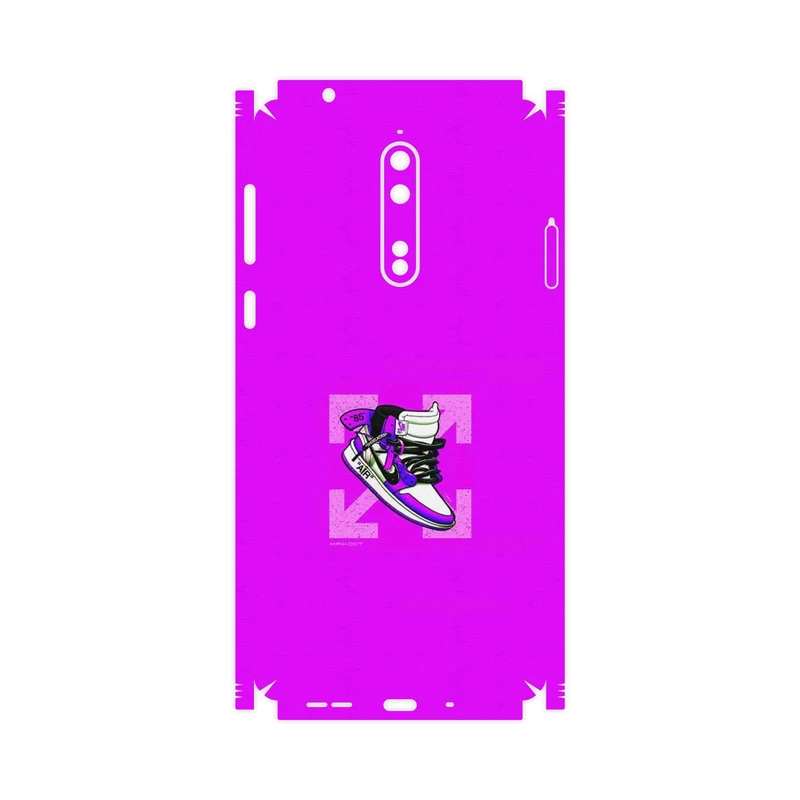 برچسب پوششی ماهوت مدل Nike Air Sneaker Digital Art-FullSkin مناسب برای گوشی موبایل نوکیا 8