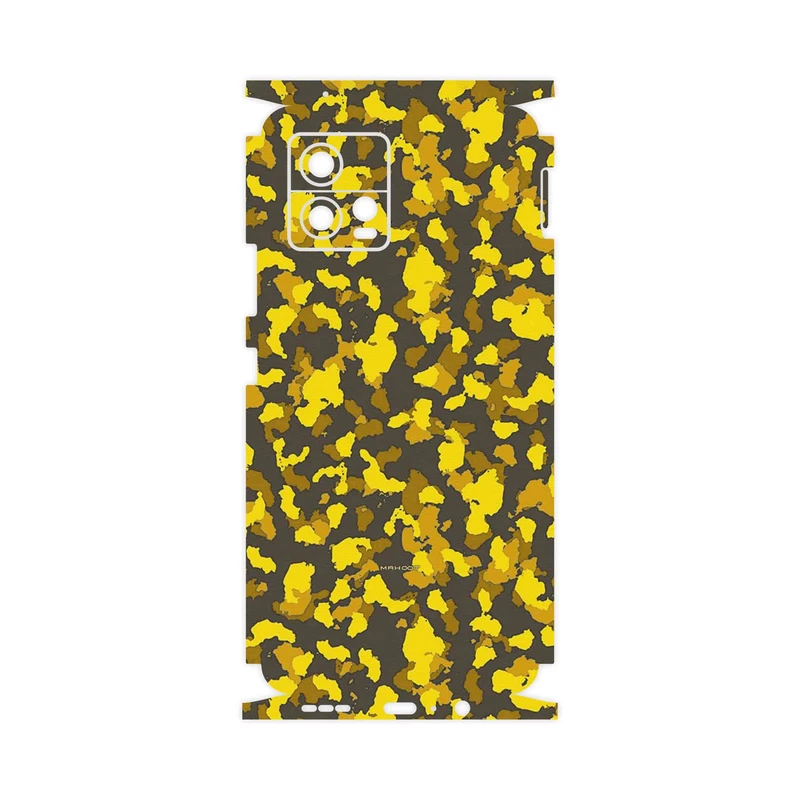 برچسب پوششی ماهوت مدل Yellow Infantry Army-FullSkin مناسب برای گوشی موبایل موتورولا Moto G72
