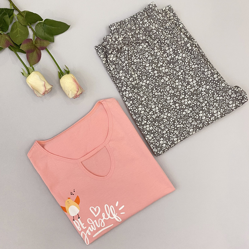 ست تاپ و شلوارک زنانه مدل 3559