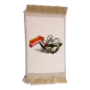 فرش ماشینی دیوارکوب مدل پاندا کونگ فو کار کد 73