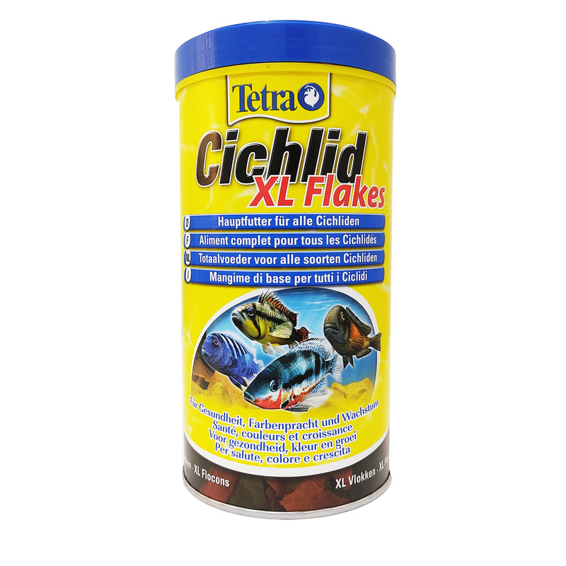 غذا ماهی تترا مدل cichlid XL Flake کد T01 وزن 160 گرم