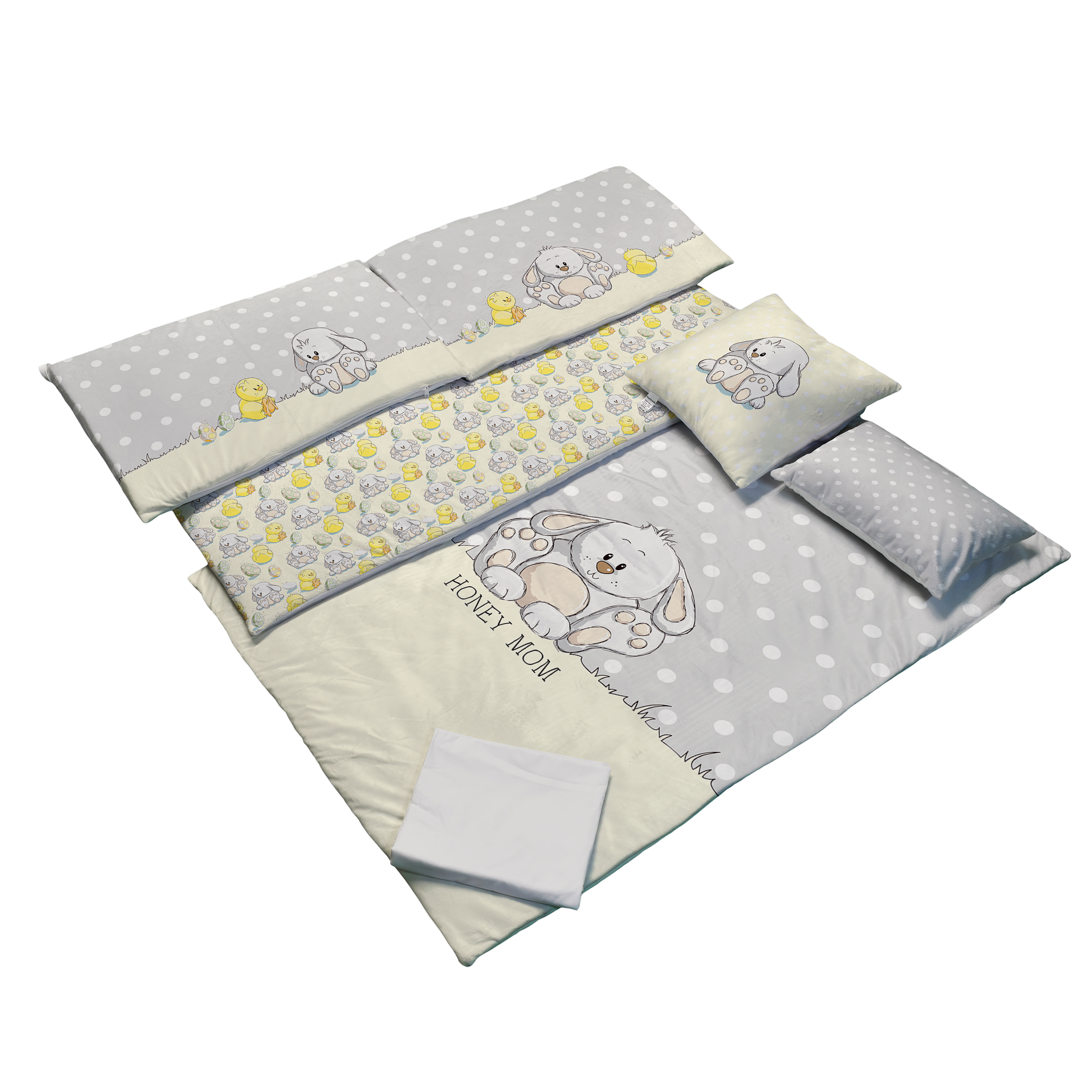 سرویس خواب 7 تکه کودک مدل خرگوش HN4