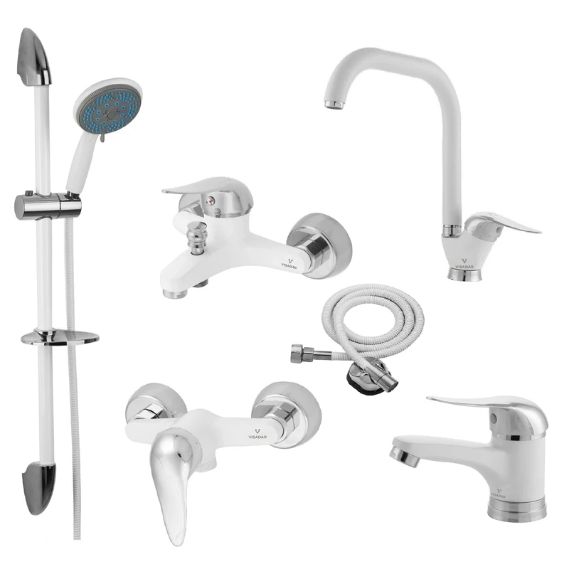 ست شیرآلات ویسادار مدل آرسس مجموعه 6 عددی