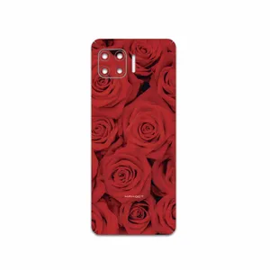 MAHOOT Red-Flower Cover Sticker for Motorola Moto G 5G Plus