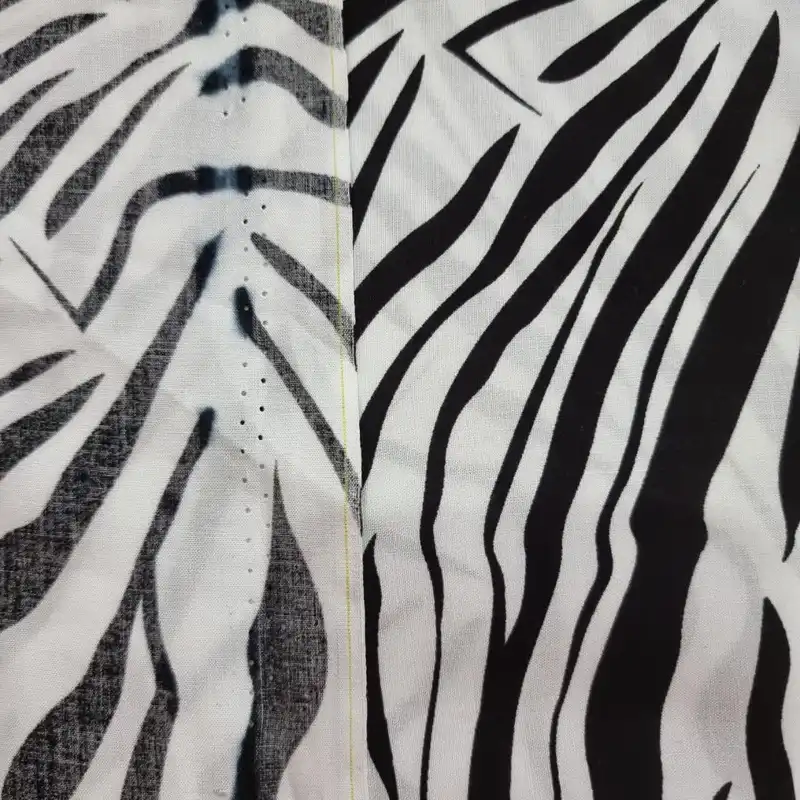 پارچه لباس مدل کودری نخی طرح پلنگی کد ZB