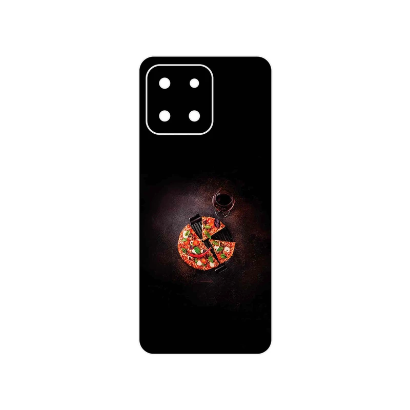 برچسب پوششی ماهوت مدل Pizza مناسب برای گوشی موبایل آنر X6